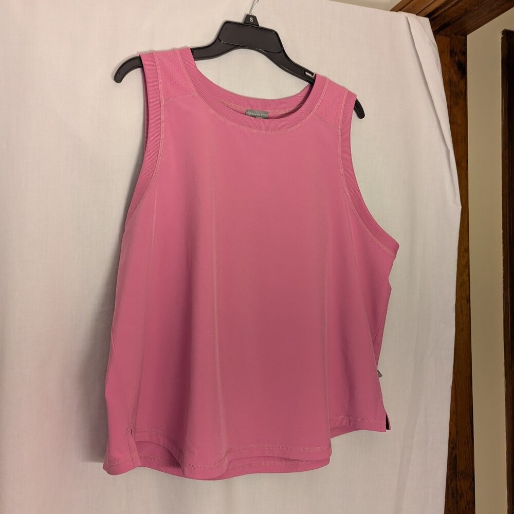 Pink, Light Weight Women's Stretch Tank, Petite XL